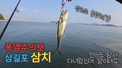 삼길포 방파제 삼치 루어낚시, 서해 당진 발판 좋은 바다낚시 포인트